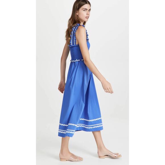 En Saison Smocked Sun Dress size small - Picture 2 of 9